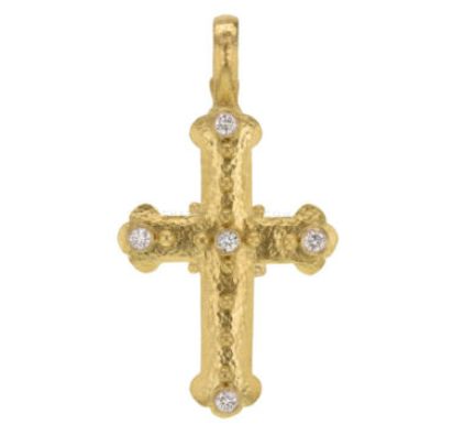 Byzantine Cross w/ Diamonds
