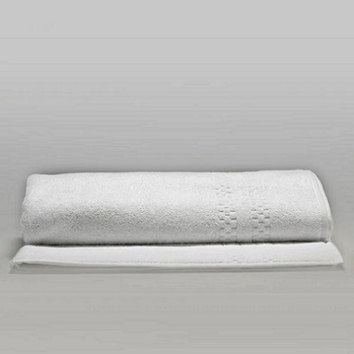 Frette Checkerboard Bath Sheet, Color: Checkerboard White, Size: Each