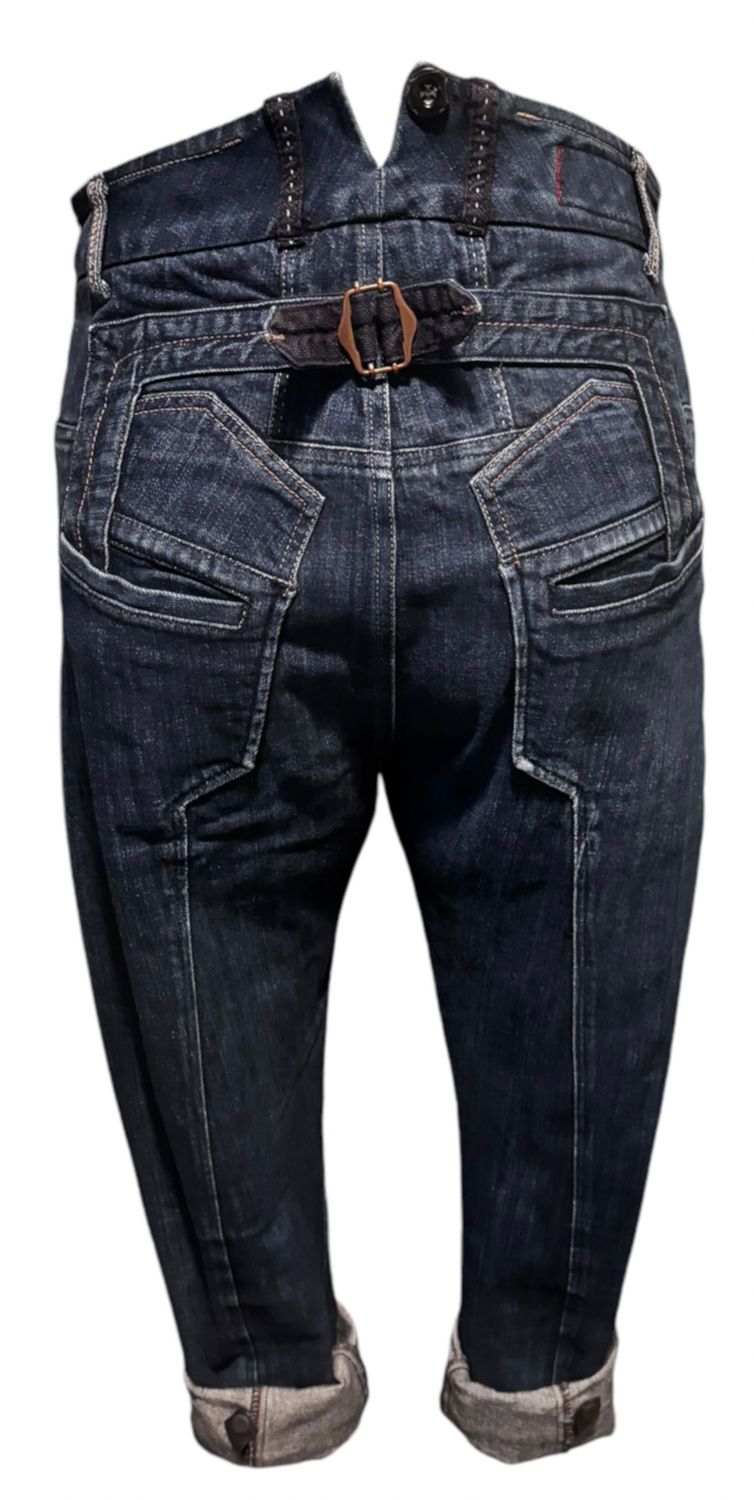 Jupe Structurée Marithé Et François Girbaud Grise/bleue, Satin Polyester, Taille M - Occasion Très Bon état