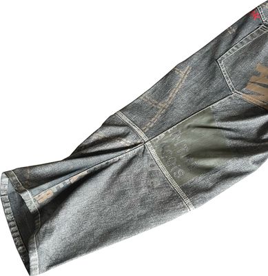 Pantalon Toile Cirée Gris Streetwear Marithé Et François Girbaud - Taille 38
