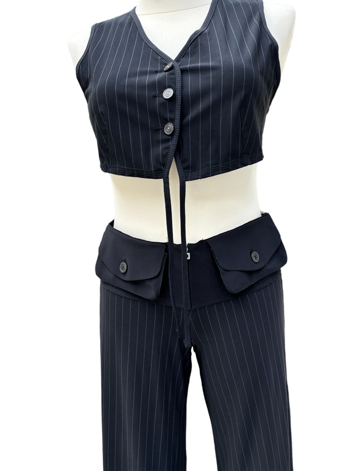 Jupe longue fluide évasée à motifs Noir One step - Femme | Place des Tendances