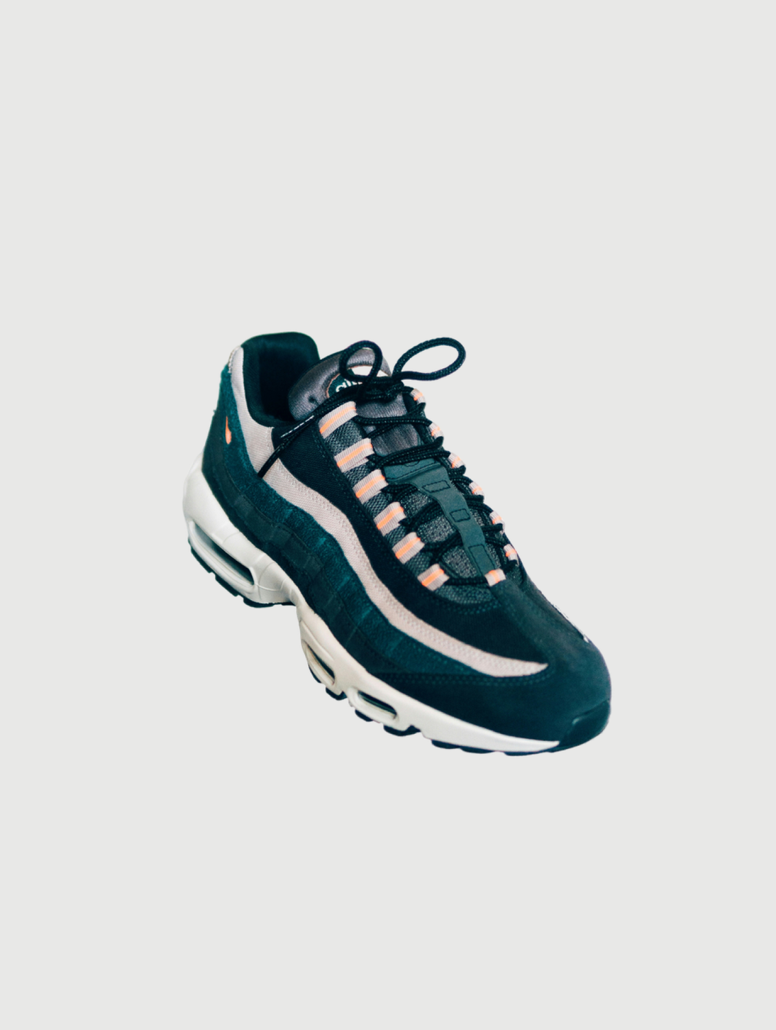 Dark Green Accent Sneakers