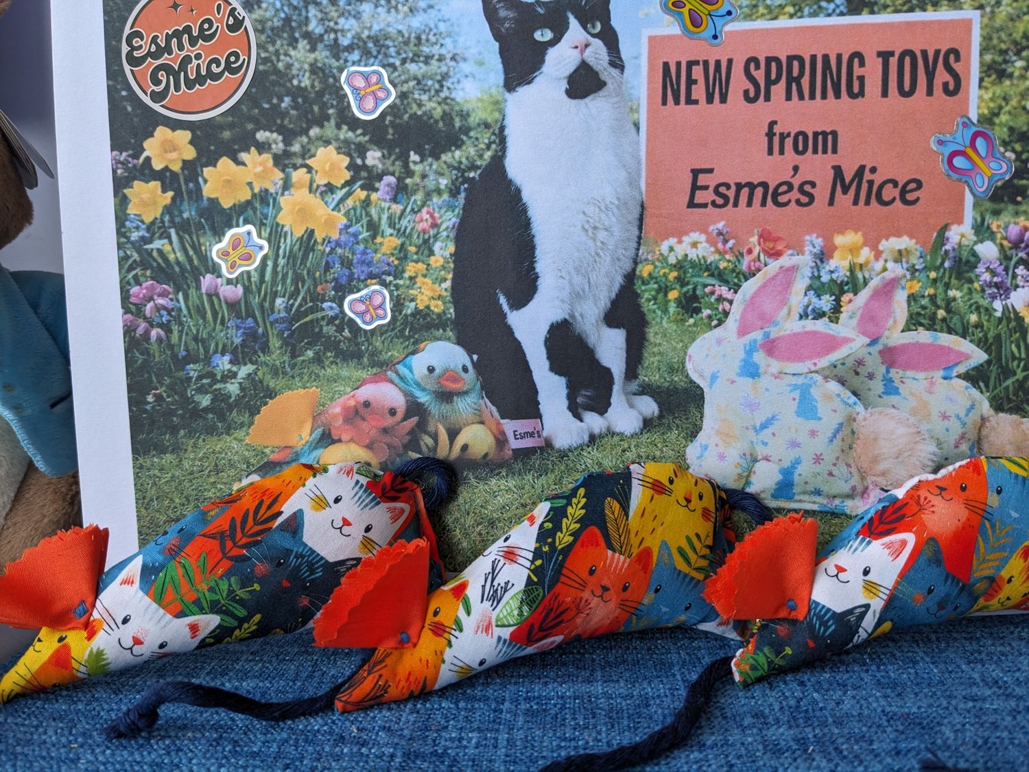 Esme's Mice NEW Spring Cats 😻 Mice pack of 2 🐭🐭
