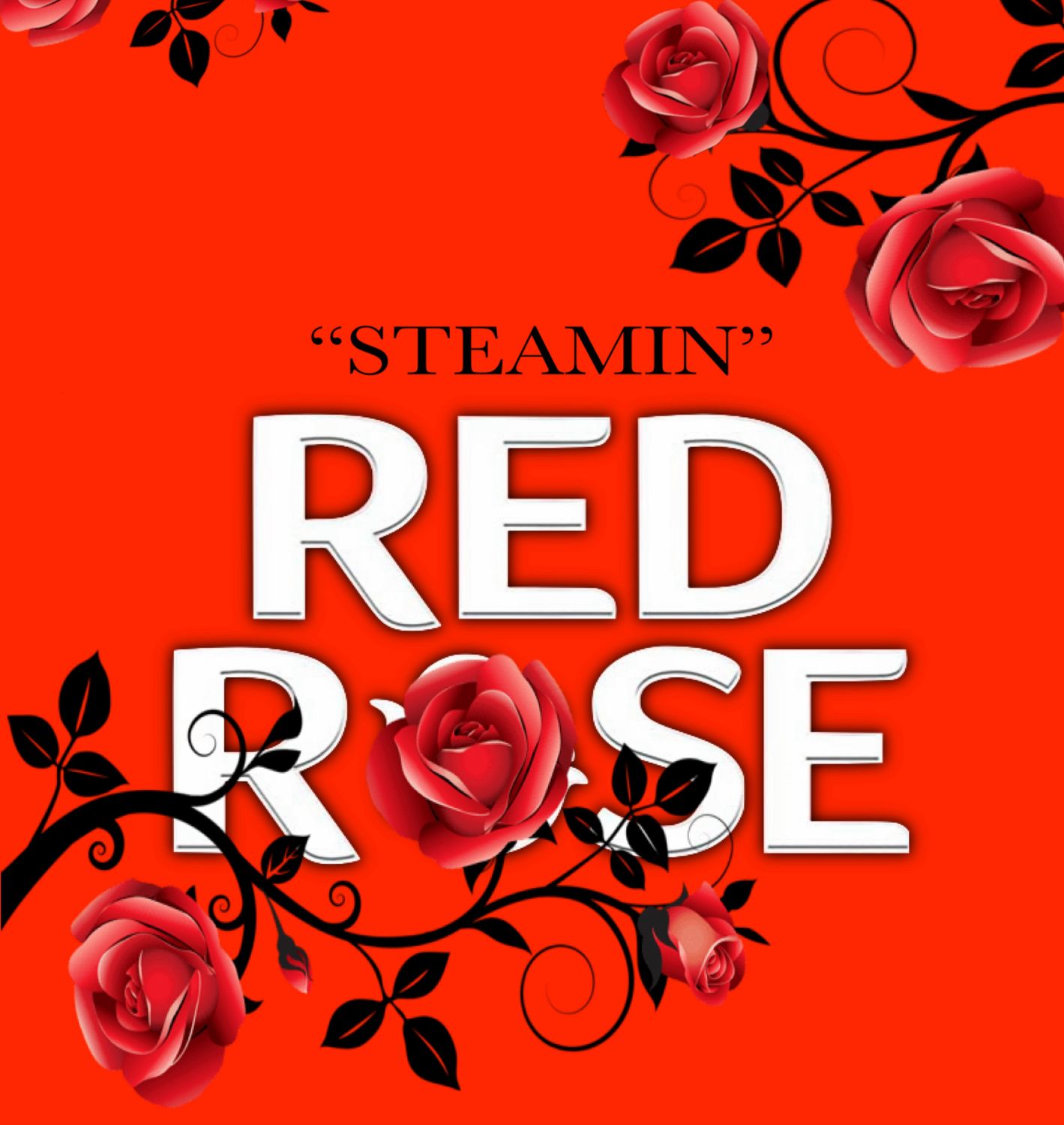 Red Rose Full Leaf