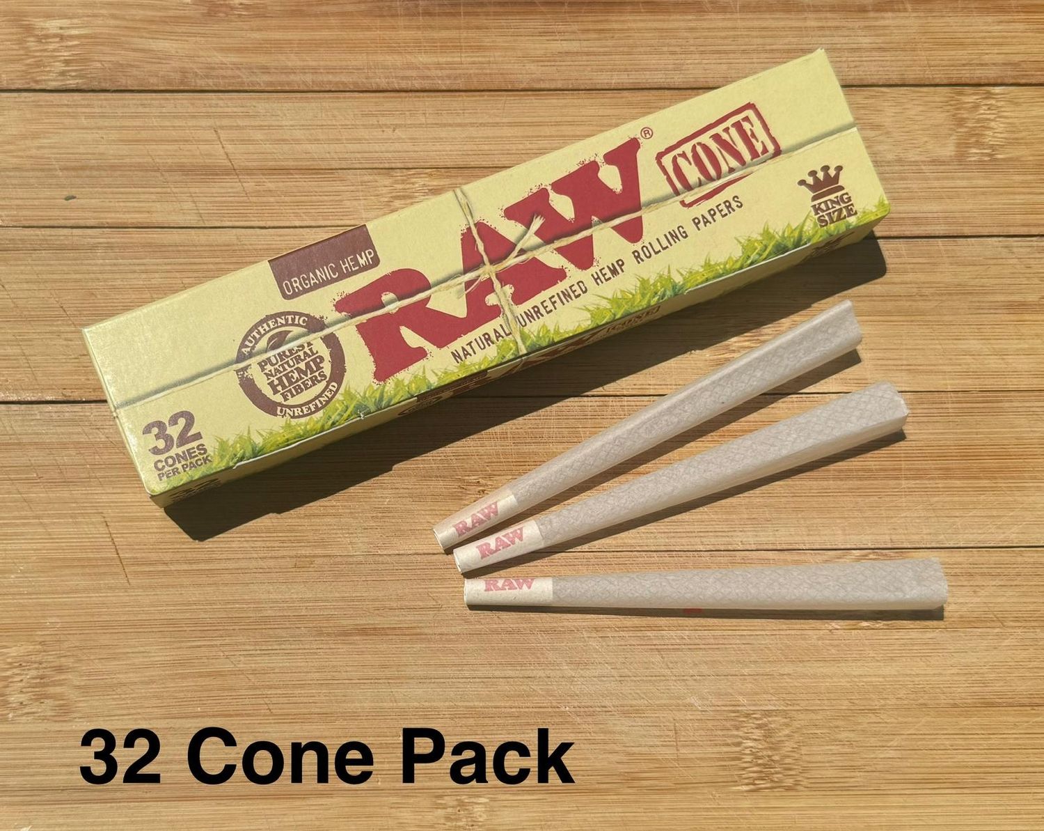 Raw cone packs (32)