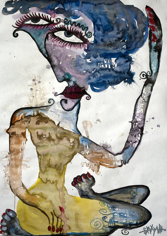 Wild Women Zoey Limited Edition Signed Print