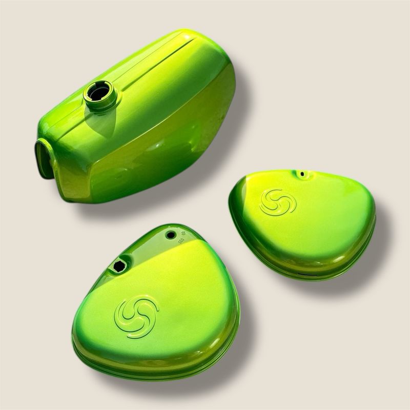 Tankset Simson S51 Pulverbeschichtung