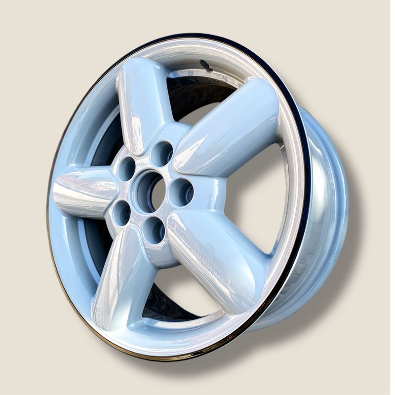 Alufelge Pulverbeschichtung bis 15"