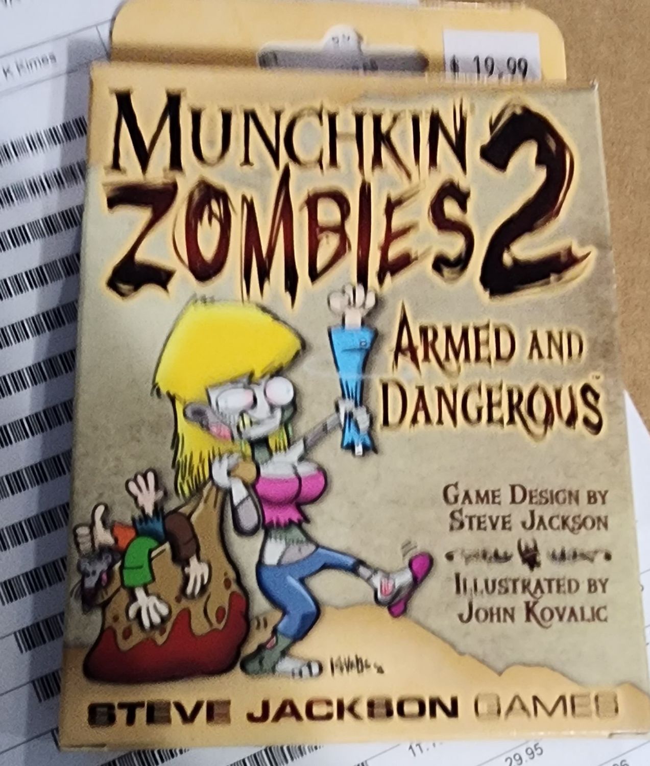 MUNCHKIN ZOMBIES 2