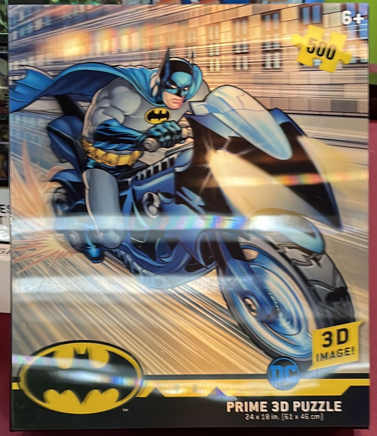 4D Batman Batcycle Puzzle