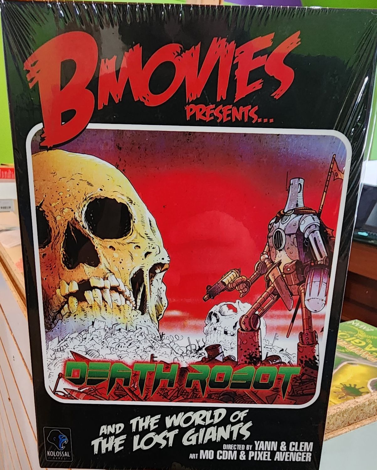 B MOVIES PRESENTS DEATH ROBOT AND THE WORLD OF THE LOST GIANTS