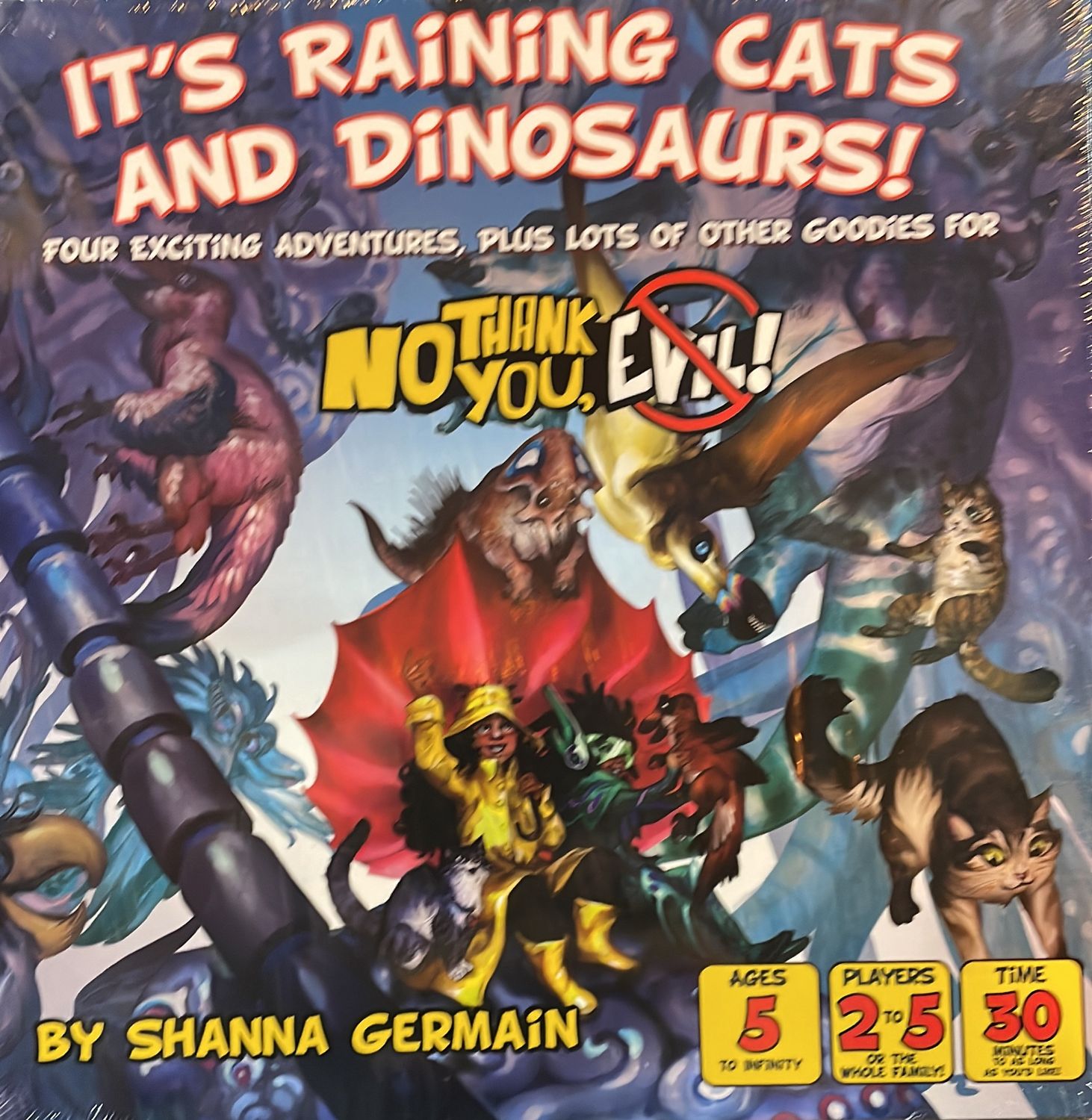 No Thank You Evil, It‚Äôs Raining Cats and Dinosaurs