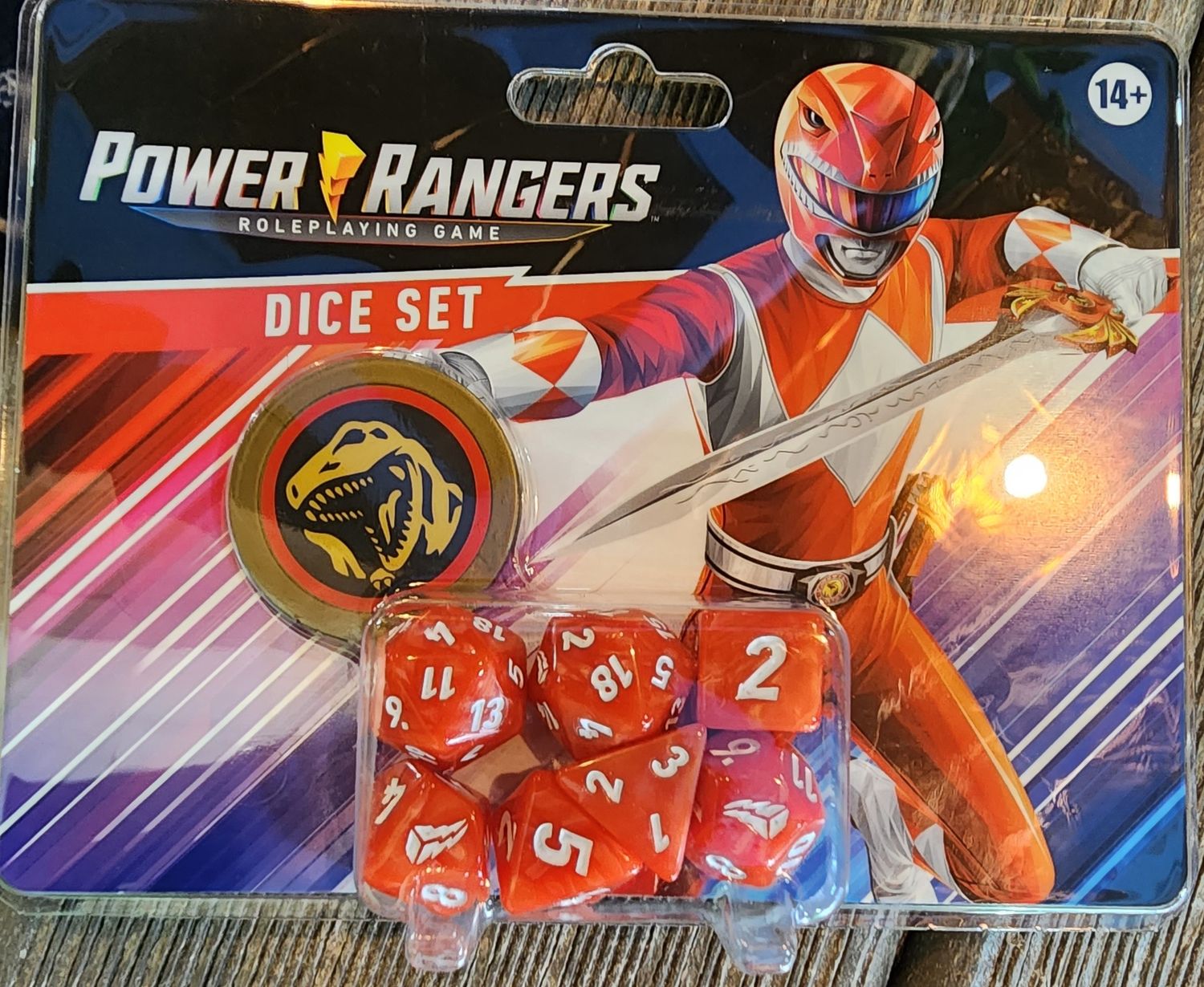 Power Rangers Roleplaying Game Dice Red