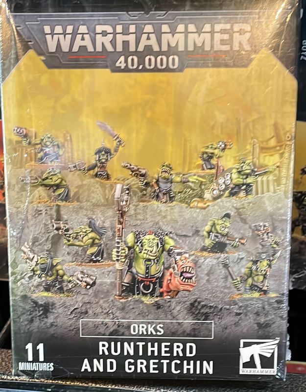 Orks : Runtherd and Gretchin