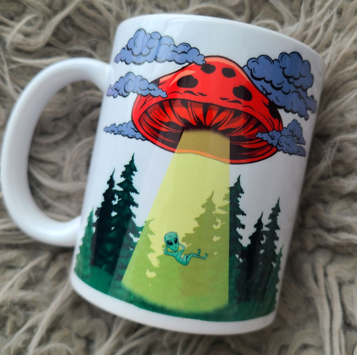 Mug- Mushroom UFO