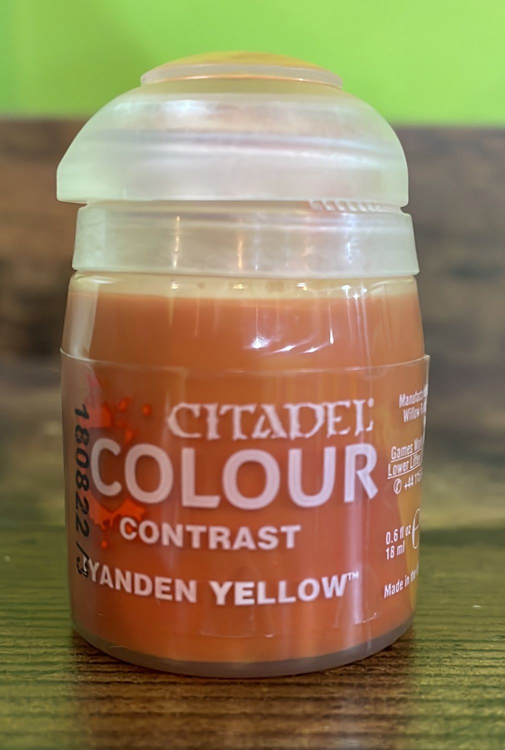 Contrast: Iyanden yellow