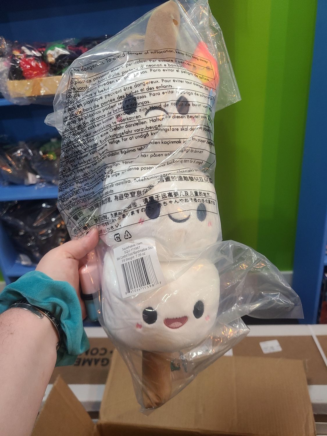 Mini Squishable Comfort Food Marshmallow Stick