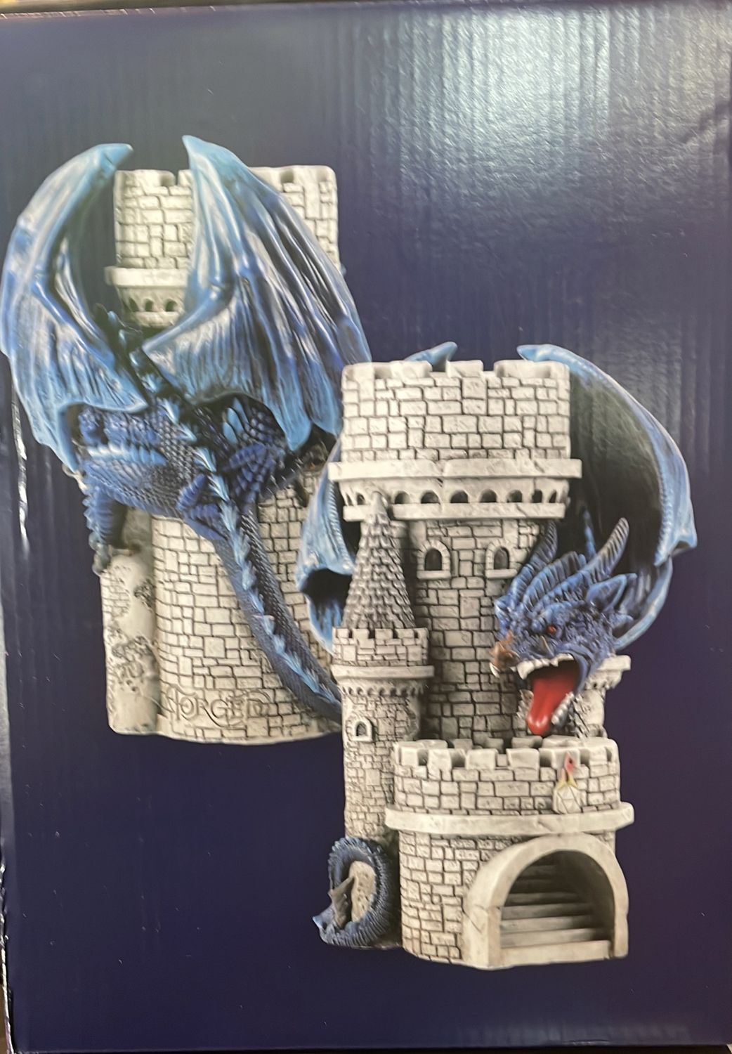 Dragons Keep Dice Tower - Blue Dragon