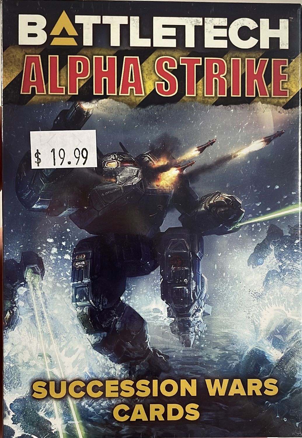 BattleTech ALPHA STRIKE Succession Wars Cards