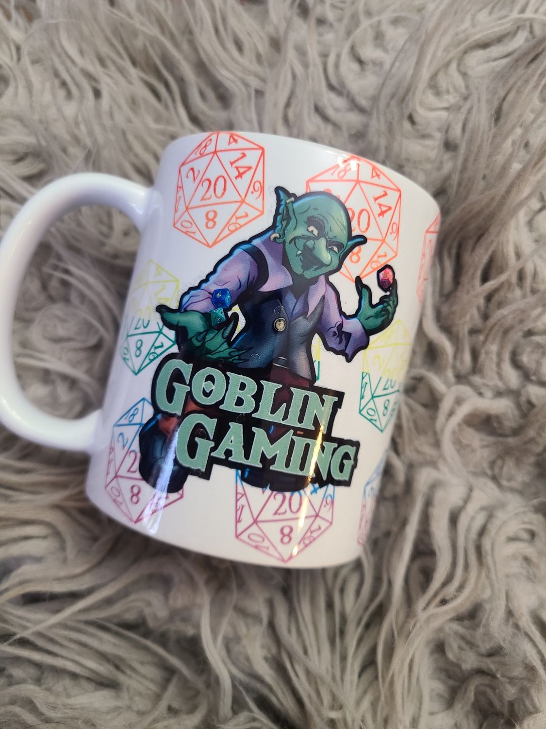Mug- Goblin Rainbow Dice