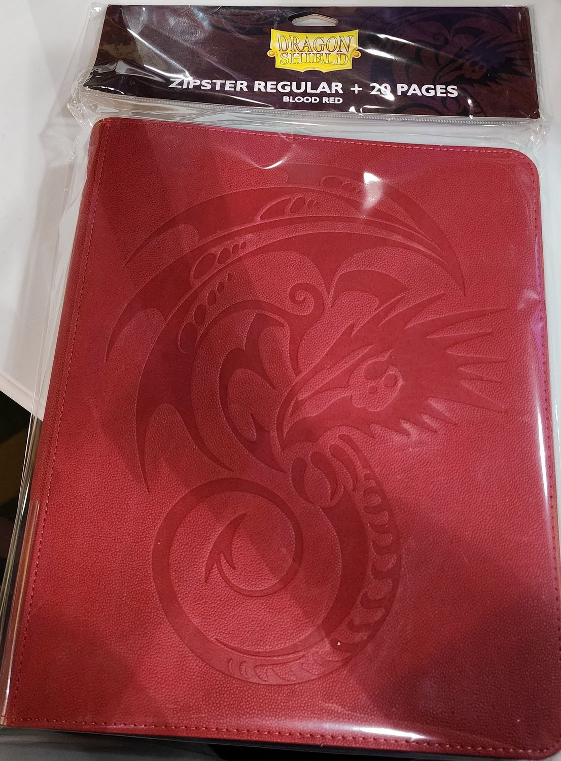 ZIPSTER REGULAR BLOOD RED