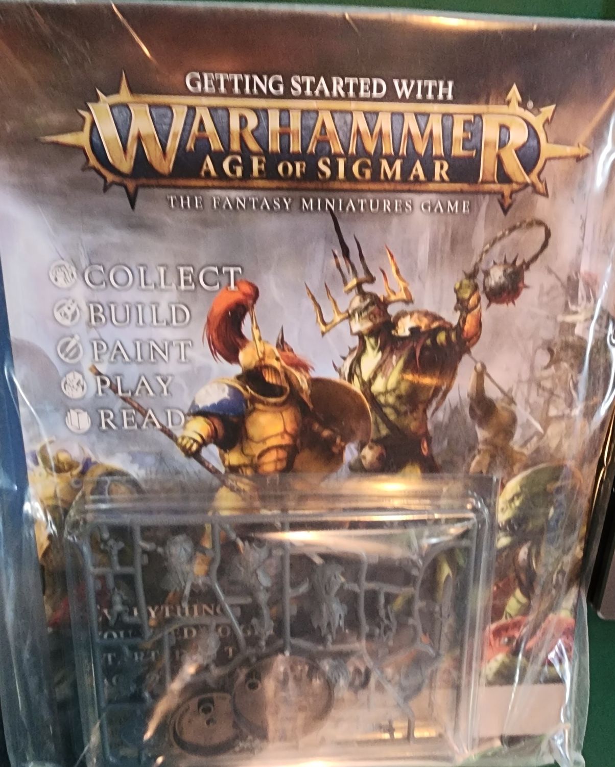 GETTING STARTED WITH WARHAMMER AGE OF SIGMAR THE FANTASY MINIATURES GAME
