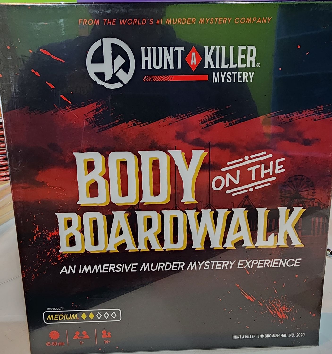 HUNT A KILLER MYSTERY BODY ON THE BOARDWALK