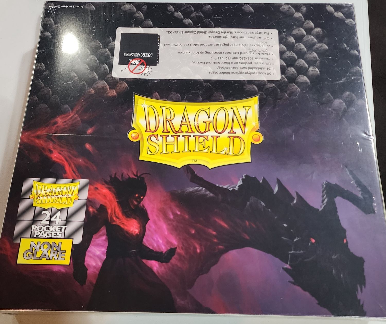 DRAGON SHIELD 24 POCKET PAGES NON-GLARE