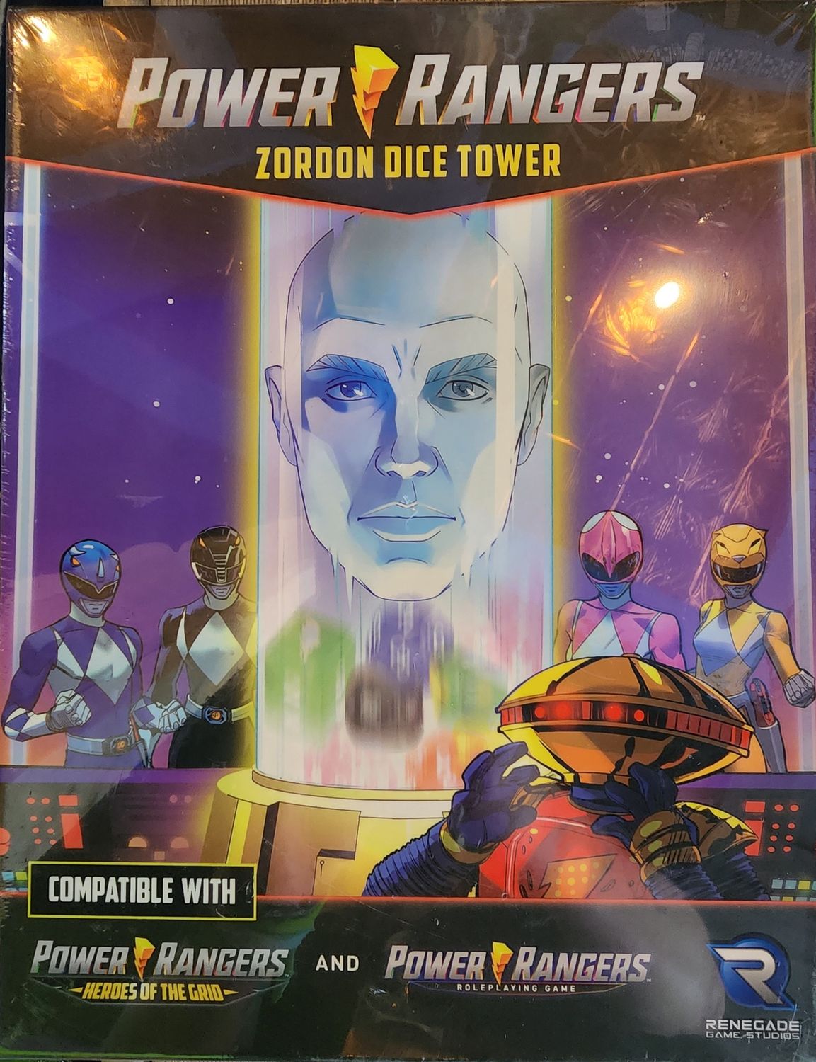 Power Rangers Zordon Dice Tower &amp; GM Screen