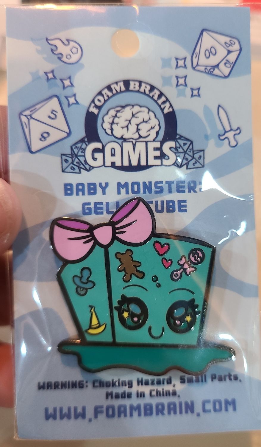 Baby Monster: Gelly Cube Pin