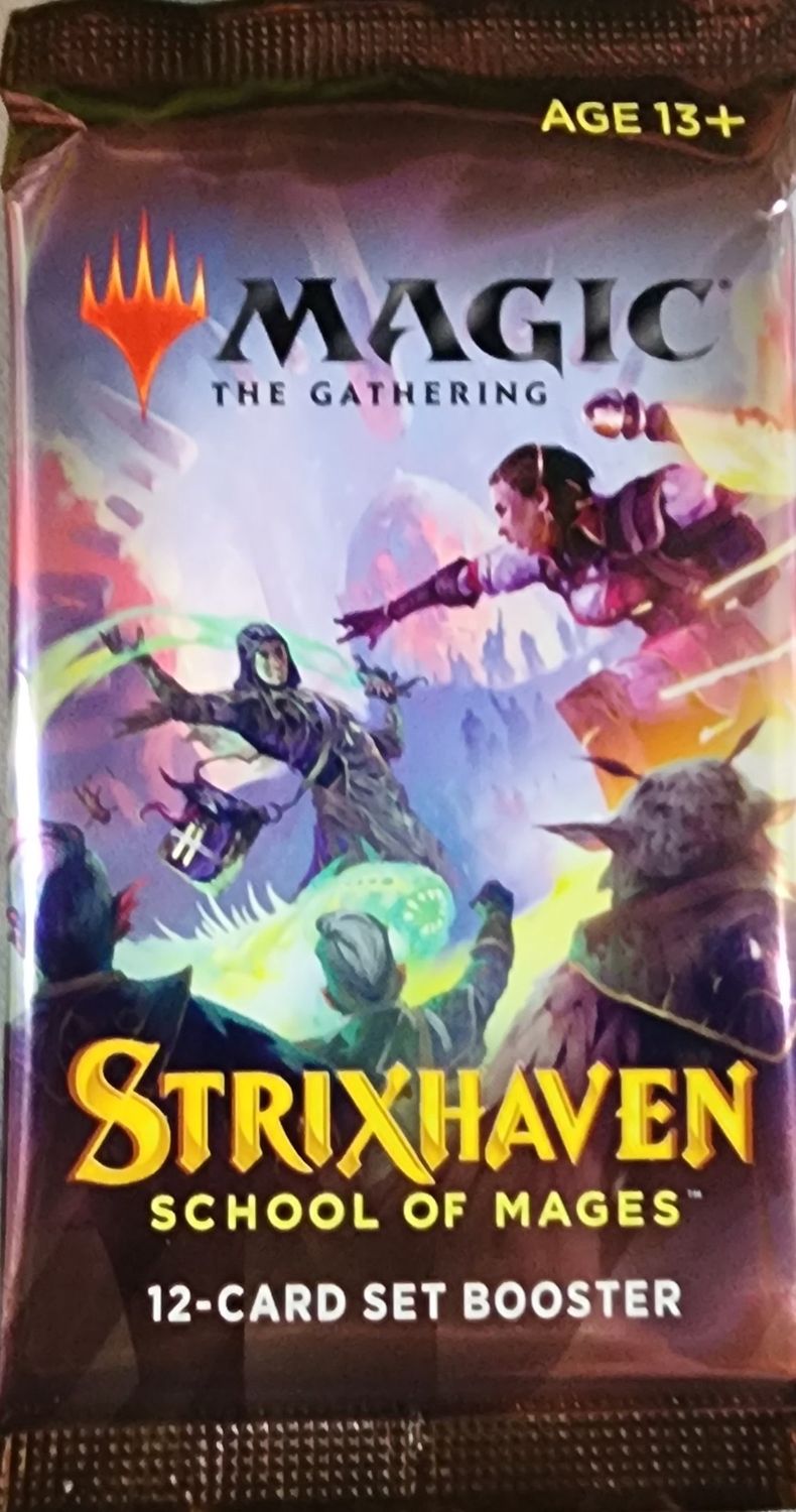MAGIC THE GATHERING STRIXHAVEN SCHOOL OF MAGES 12-CARD SET BOOSTER