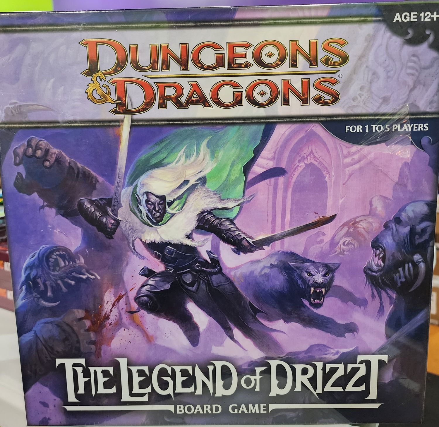 DUNGEONS &amp; DRAGONS  LEGEND OF DRIZZT BOARD GAME