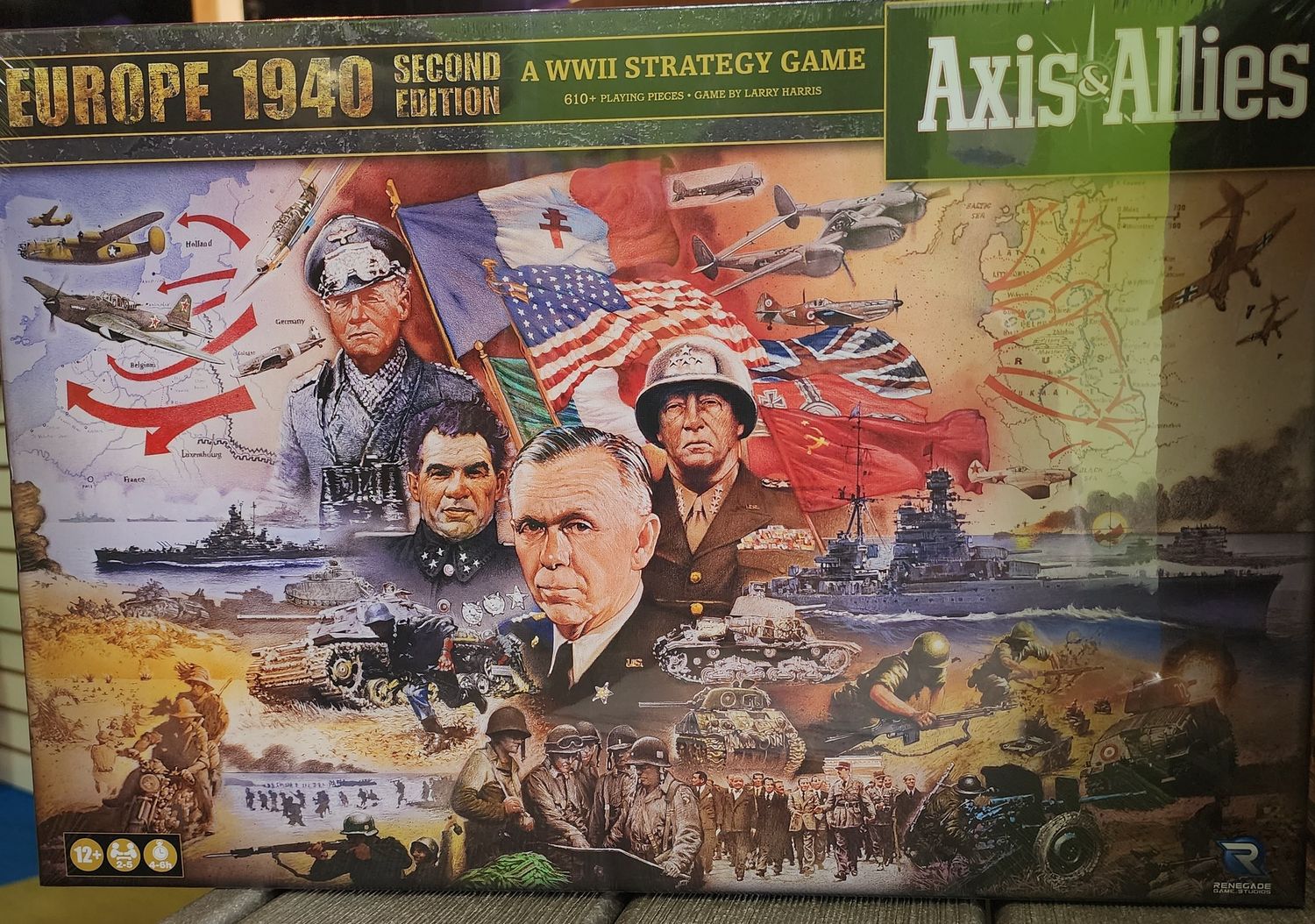 Axis &amp; Allies: 1940 Europe Second Edition
