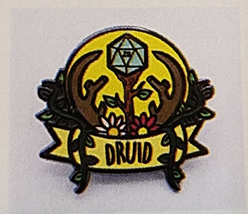 BANNER CLASS PIN DRUID
