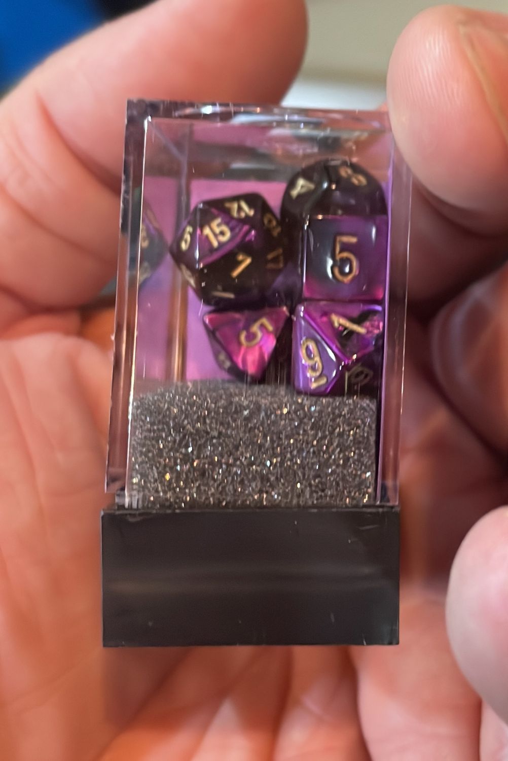 Gemini Black Purple Gold
