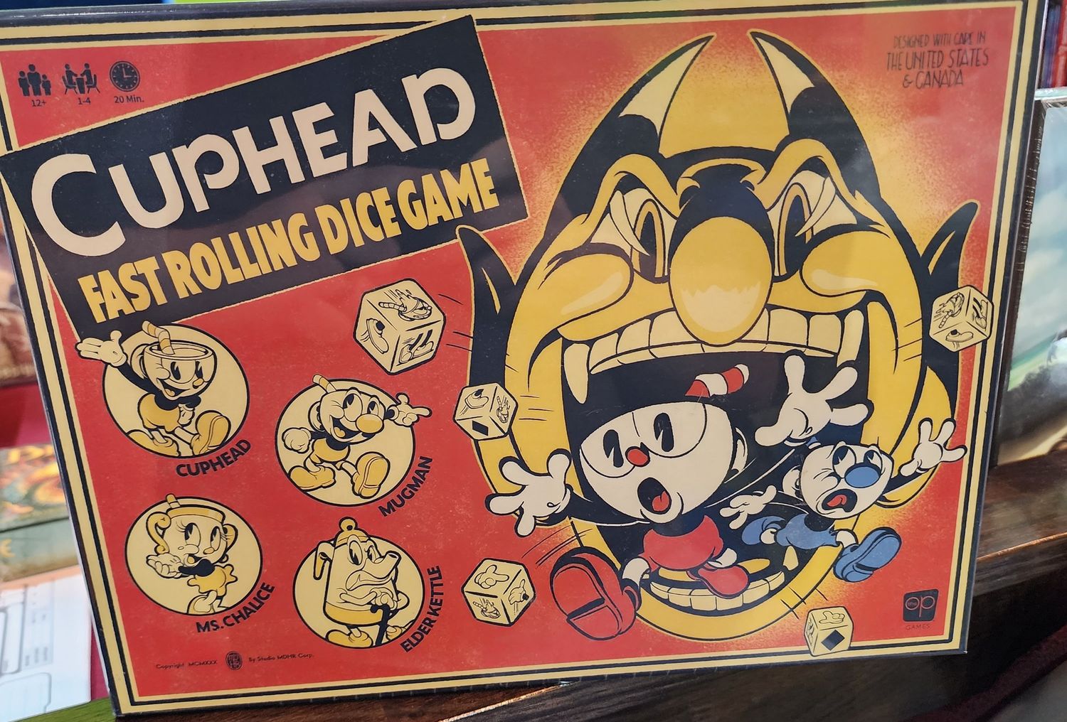 CUPHEAD FAST ROLLING DICE GAME
