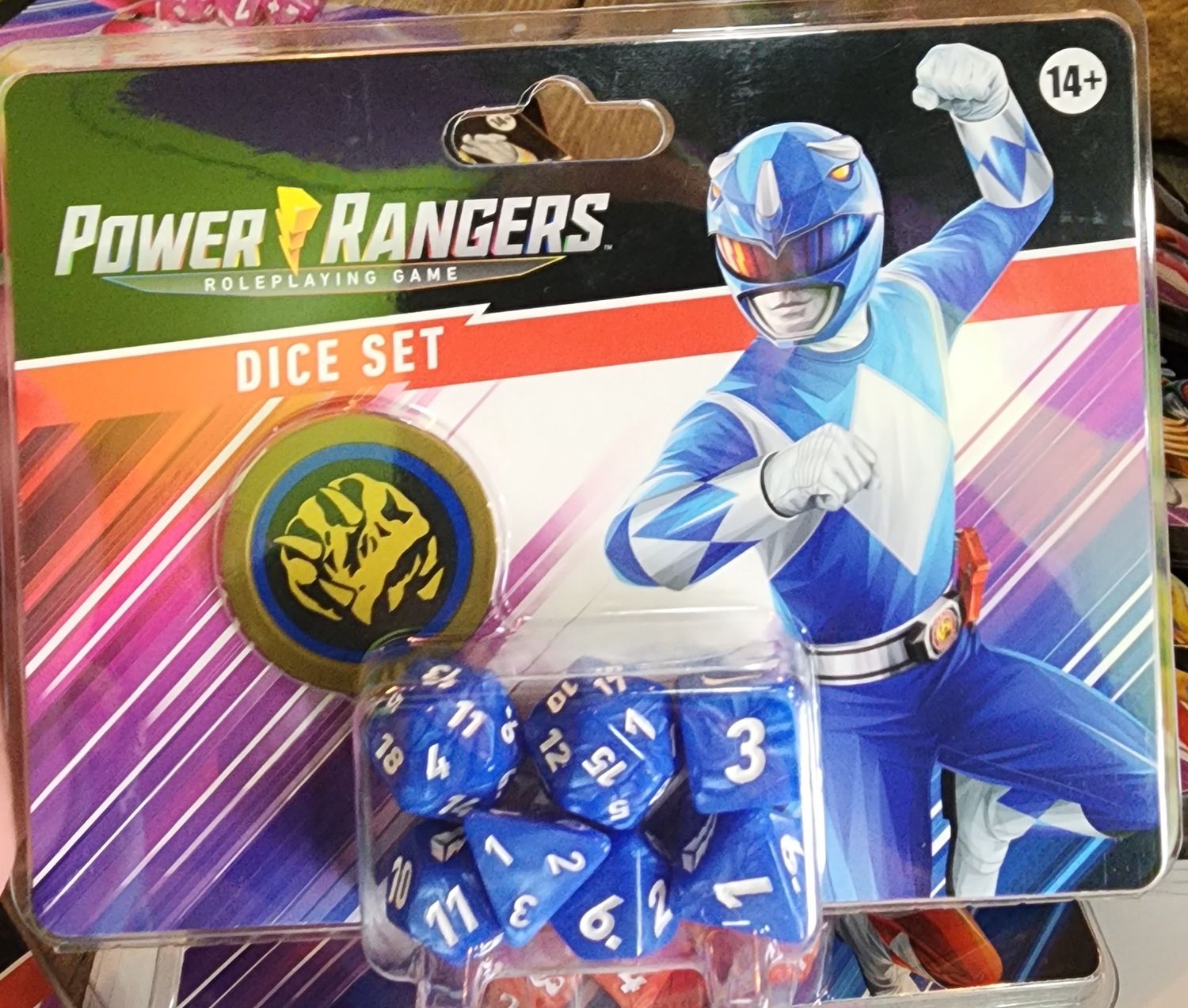 Power Rangers Roleplaying Game Dice Blue