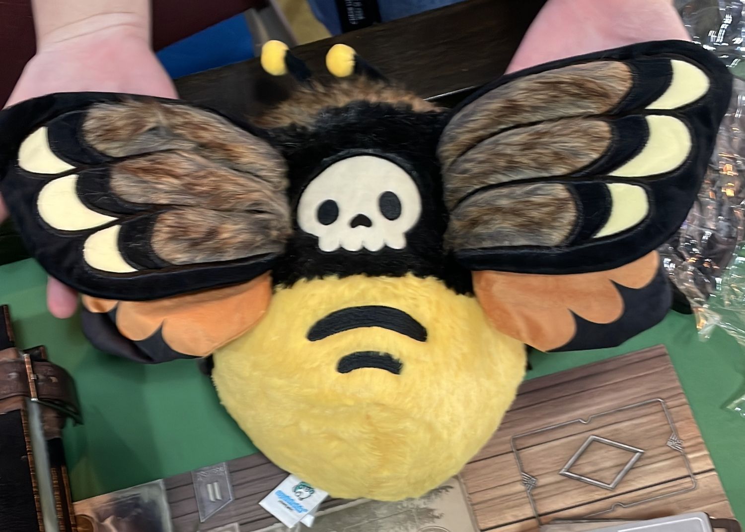 Squishable Mini Deaths Head HawkMoth