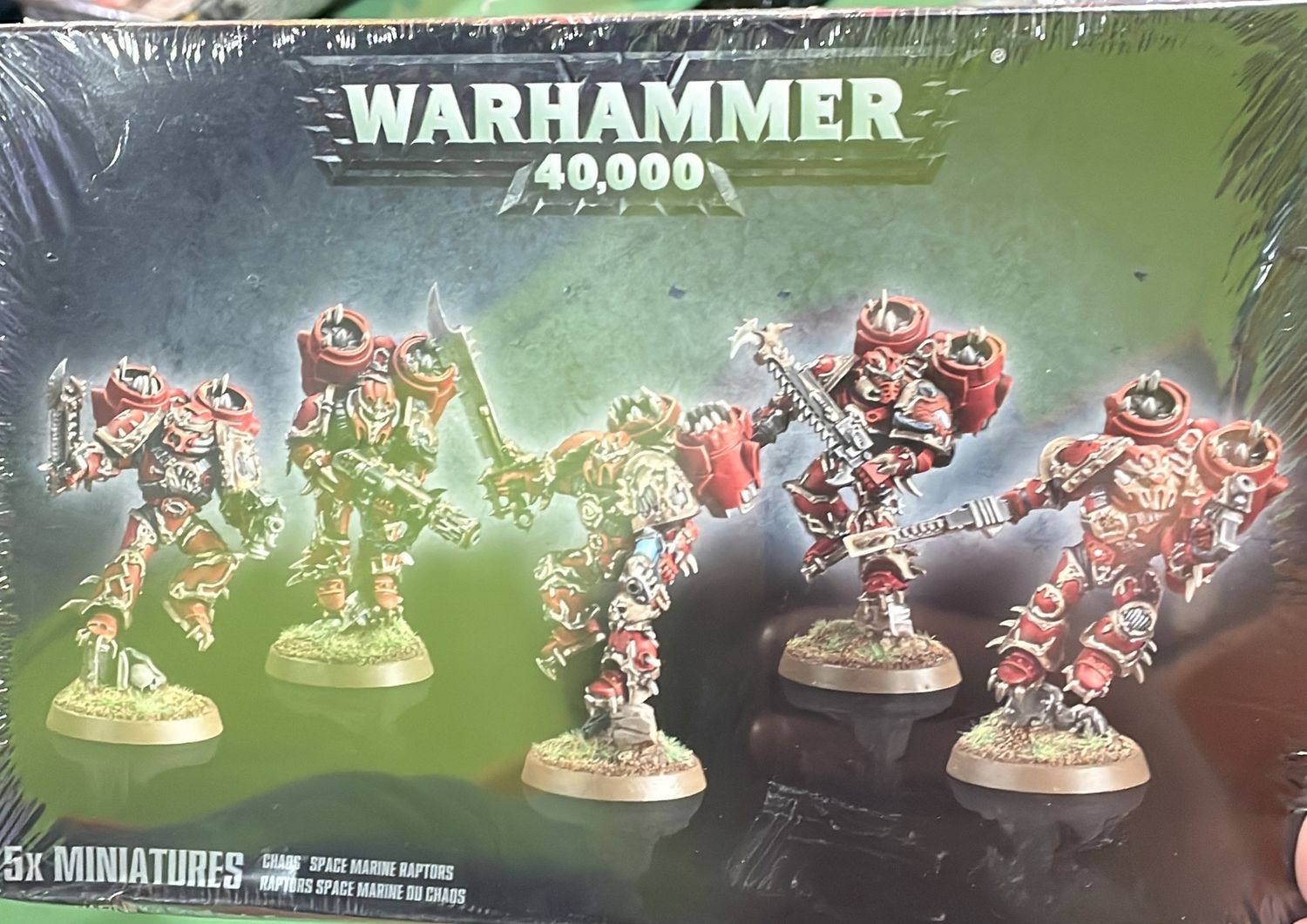 Chaos space marine raptors