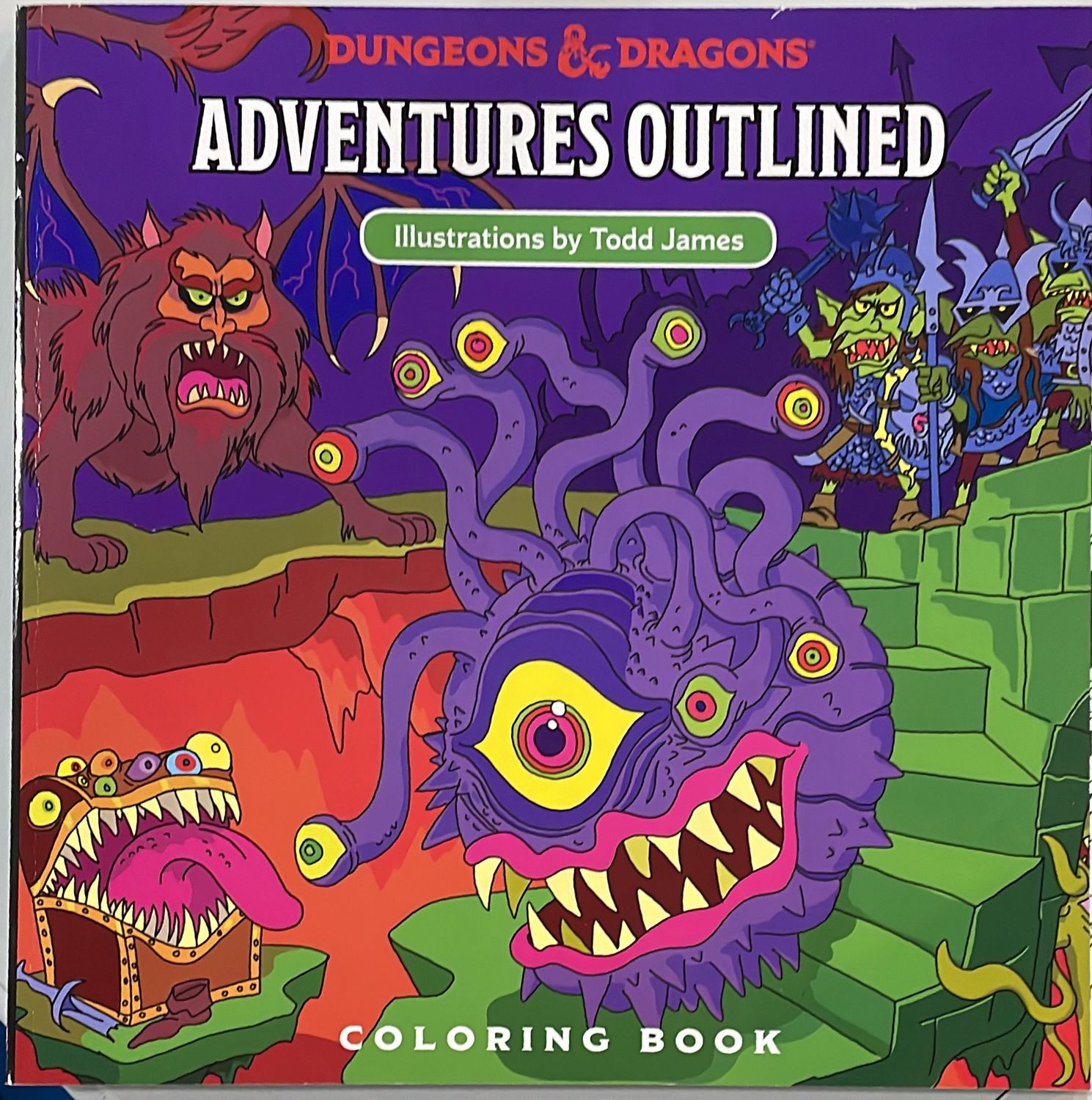 D&amp;D Adventures Outlined ‚ÄúColoring Book‚Äù