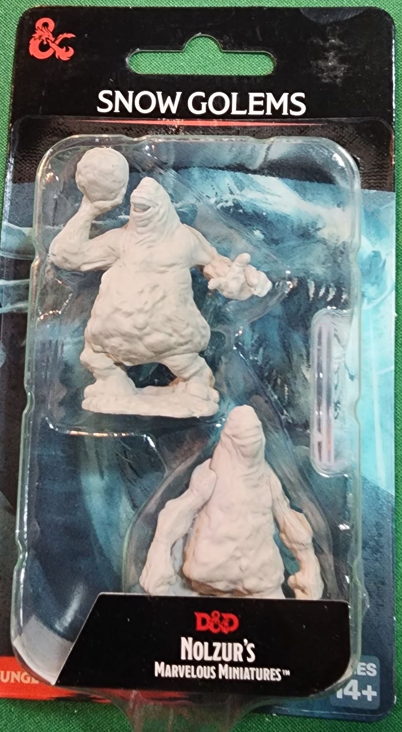 D&amp;D NOLZUR&#39;S SNOW GOLEMS