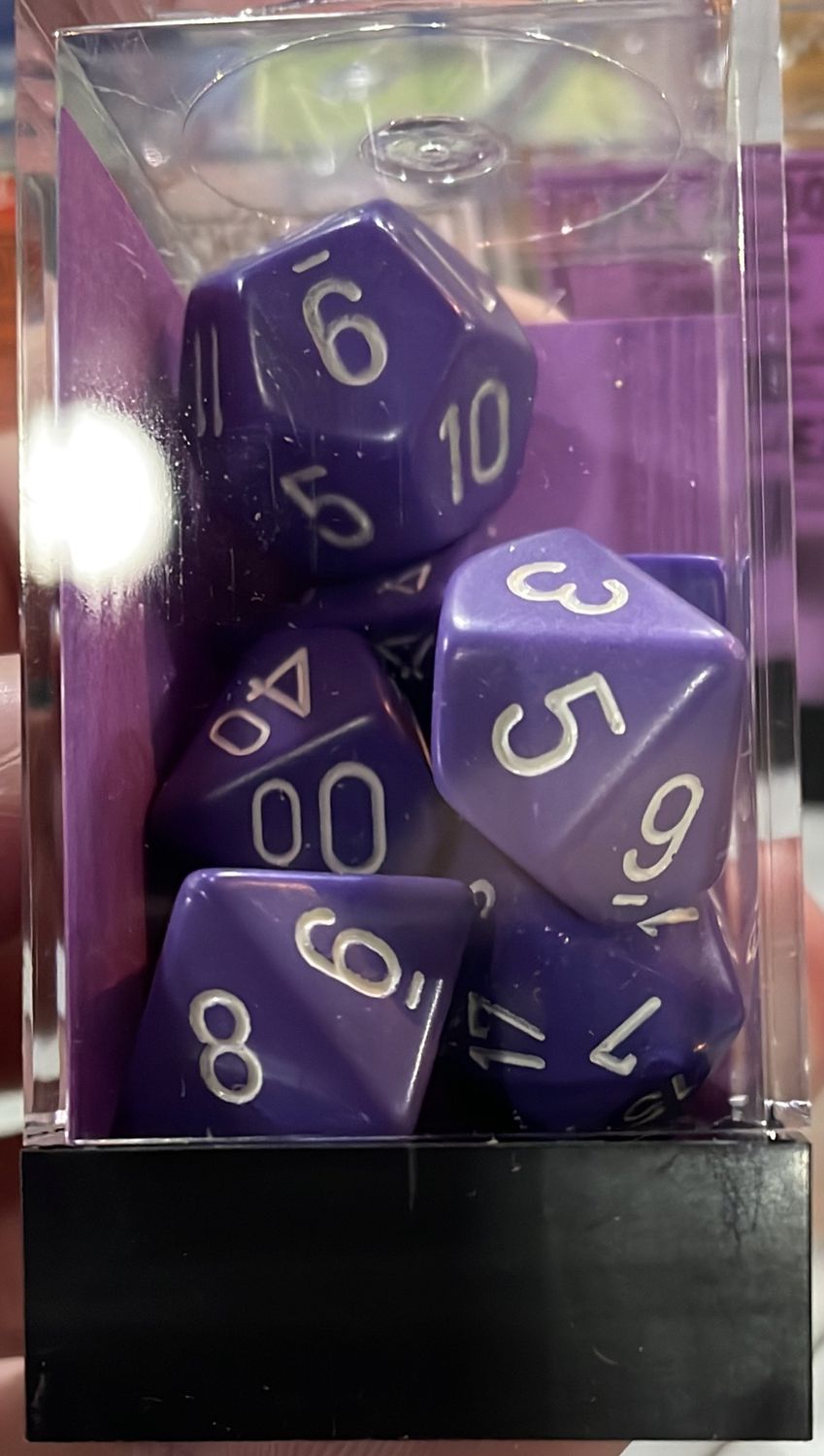 Purple/White