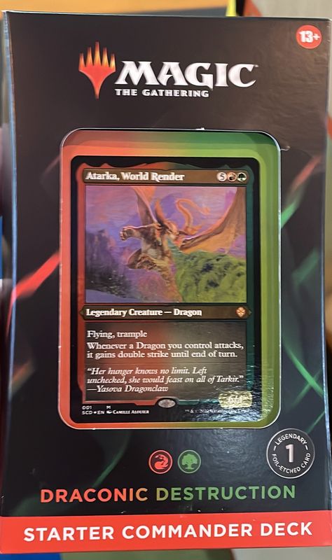 Magic the Gathering Starter Commander Deck
