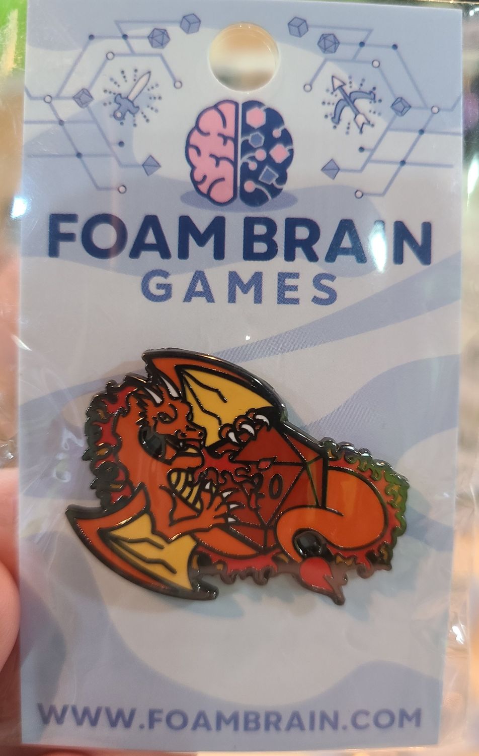 Dice Dragon: Fire Pin