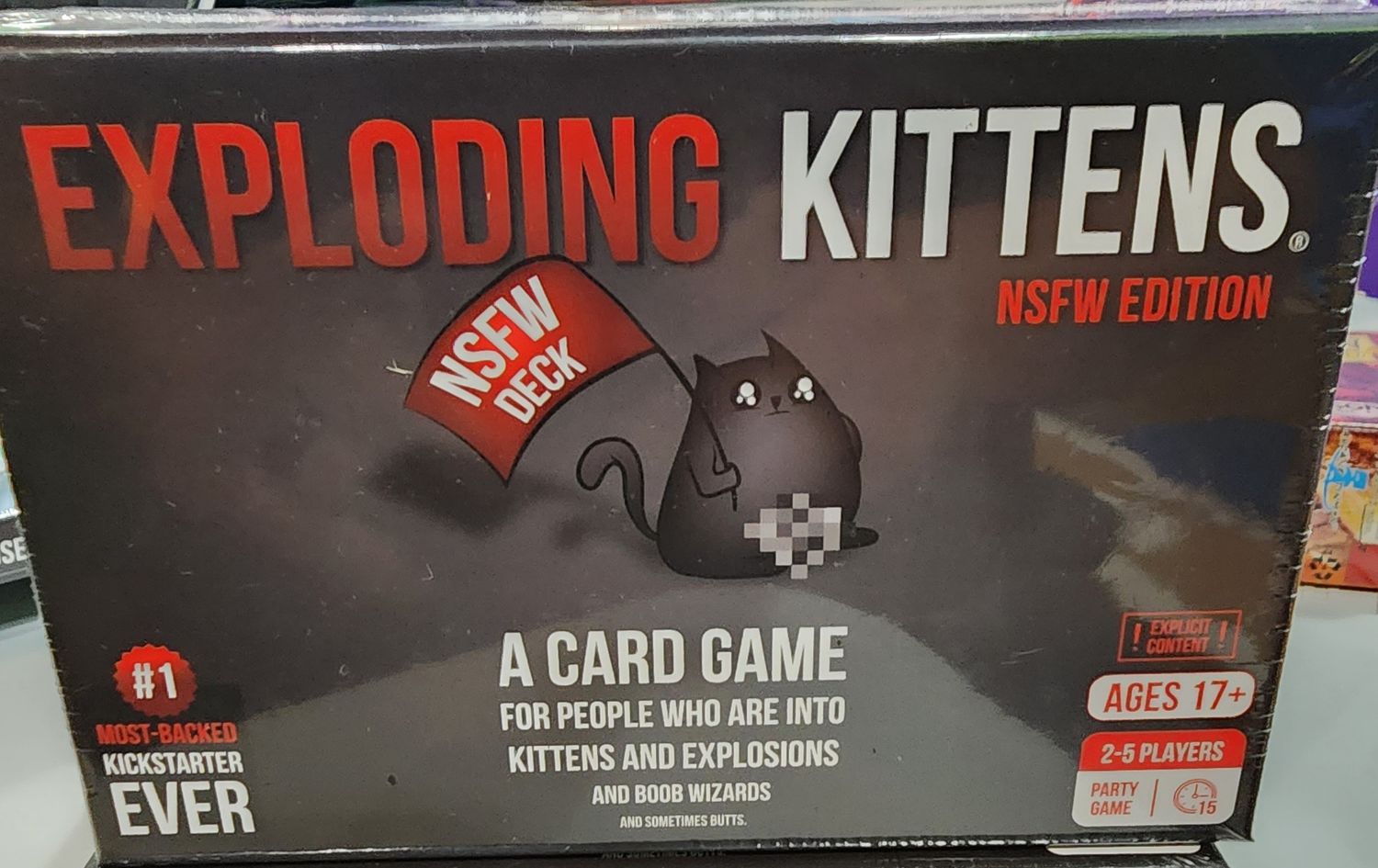 EXPLODING KITTENS NSFW EDITION