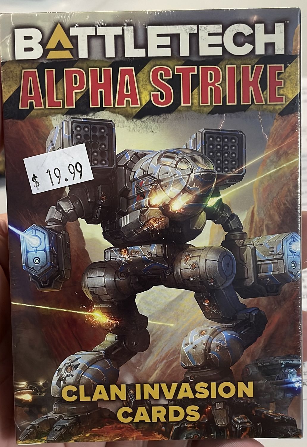 BattleTech ALPHA STRIKE Clan Invasion Cards