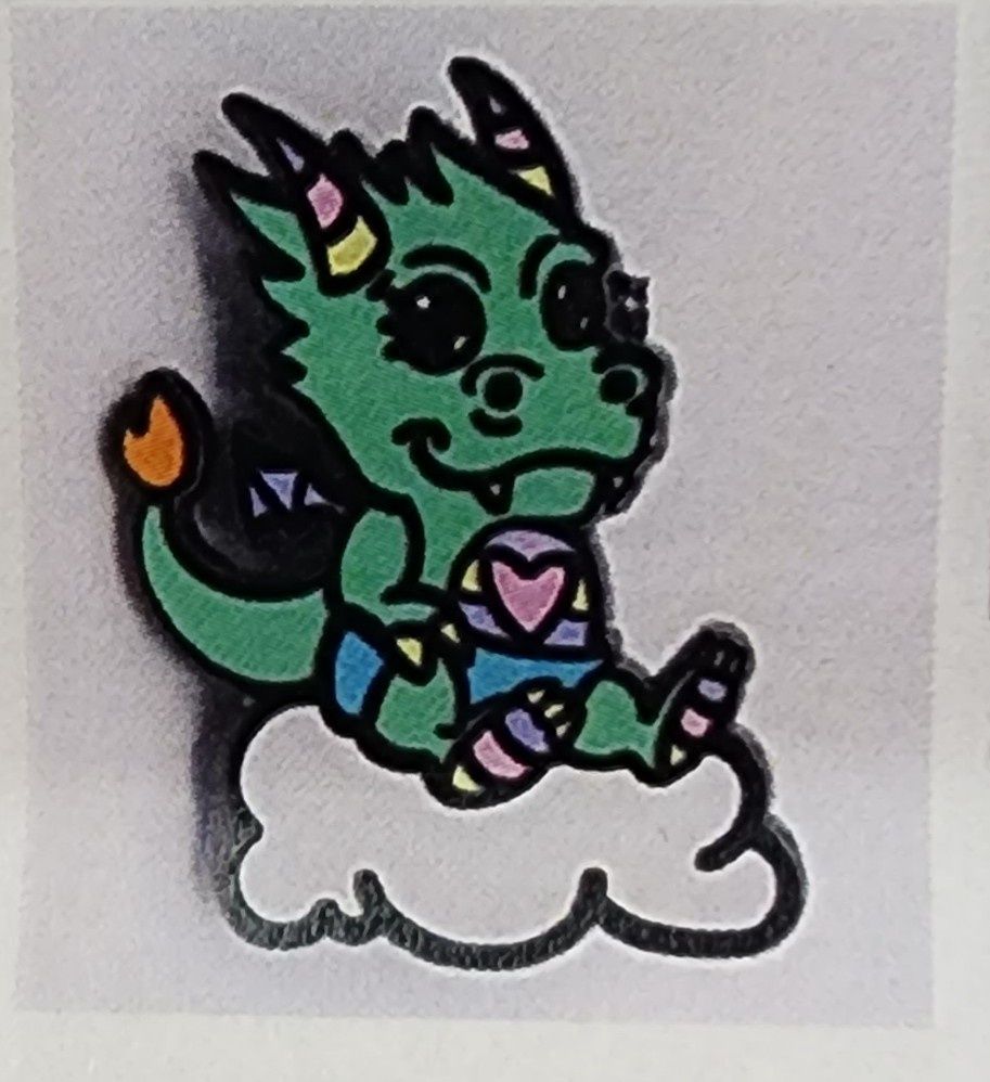 BABY MONSTER PIN DRAGON