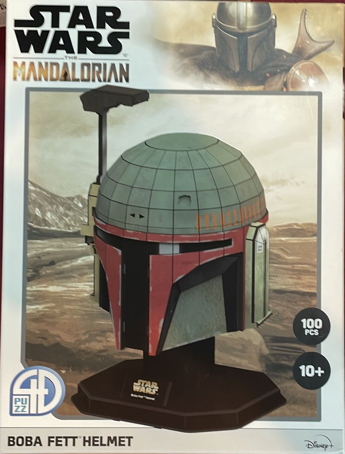 Star Wars Boba after Helmet Style #1 Paper Model Kit