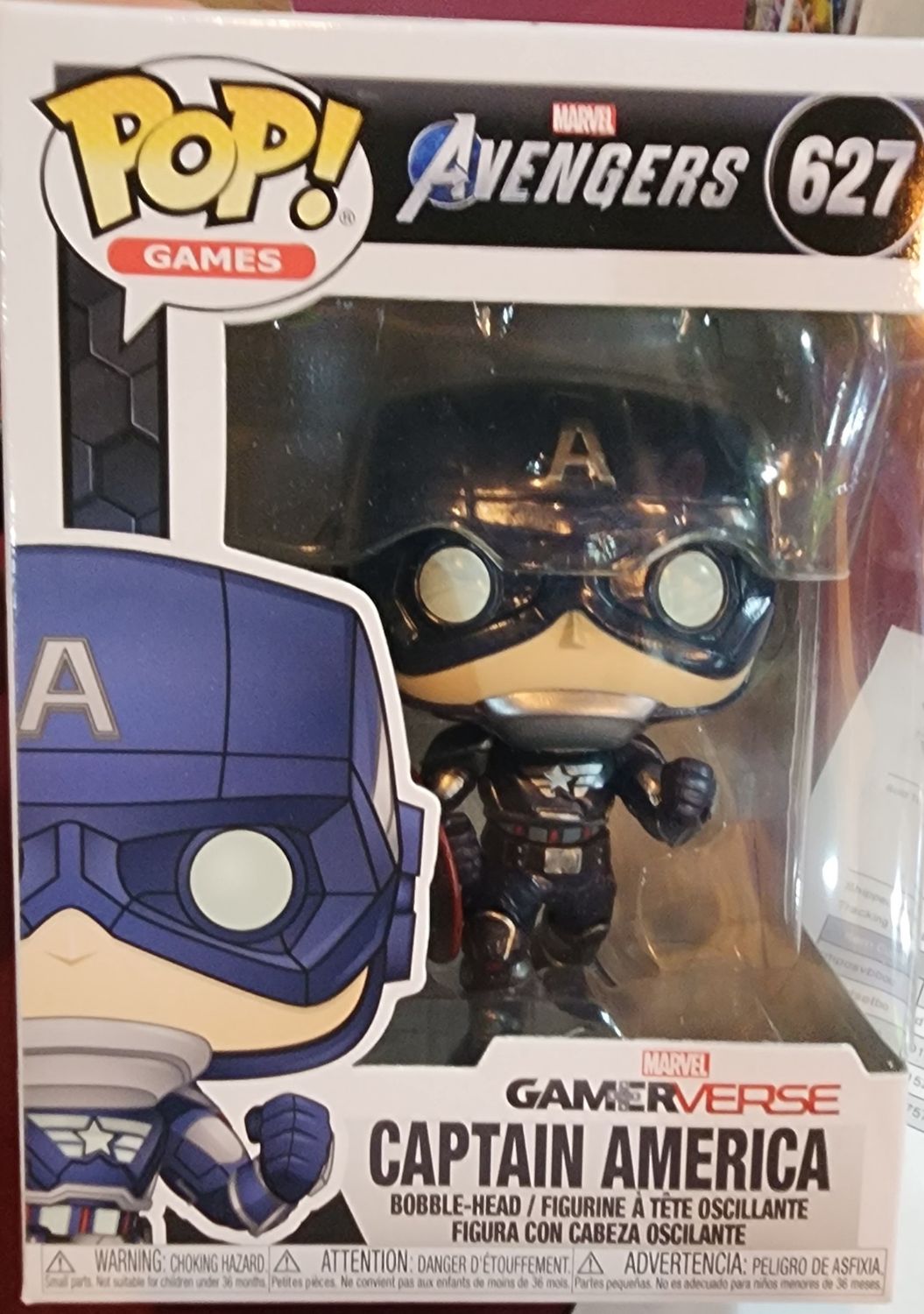 FUNKO POP! CAPTAIN AMERICA 627