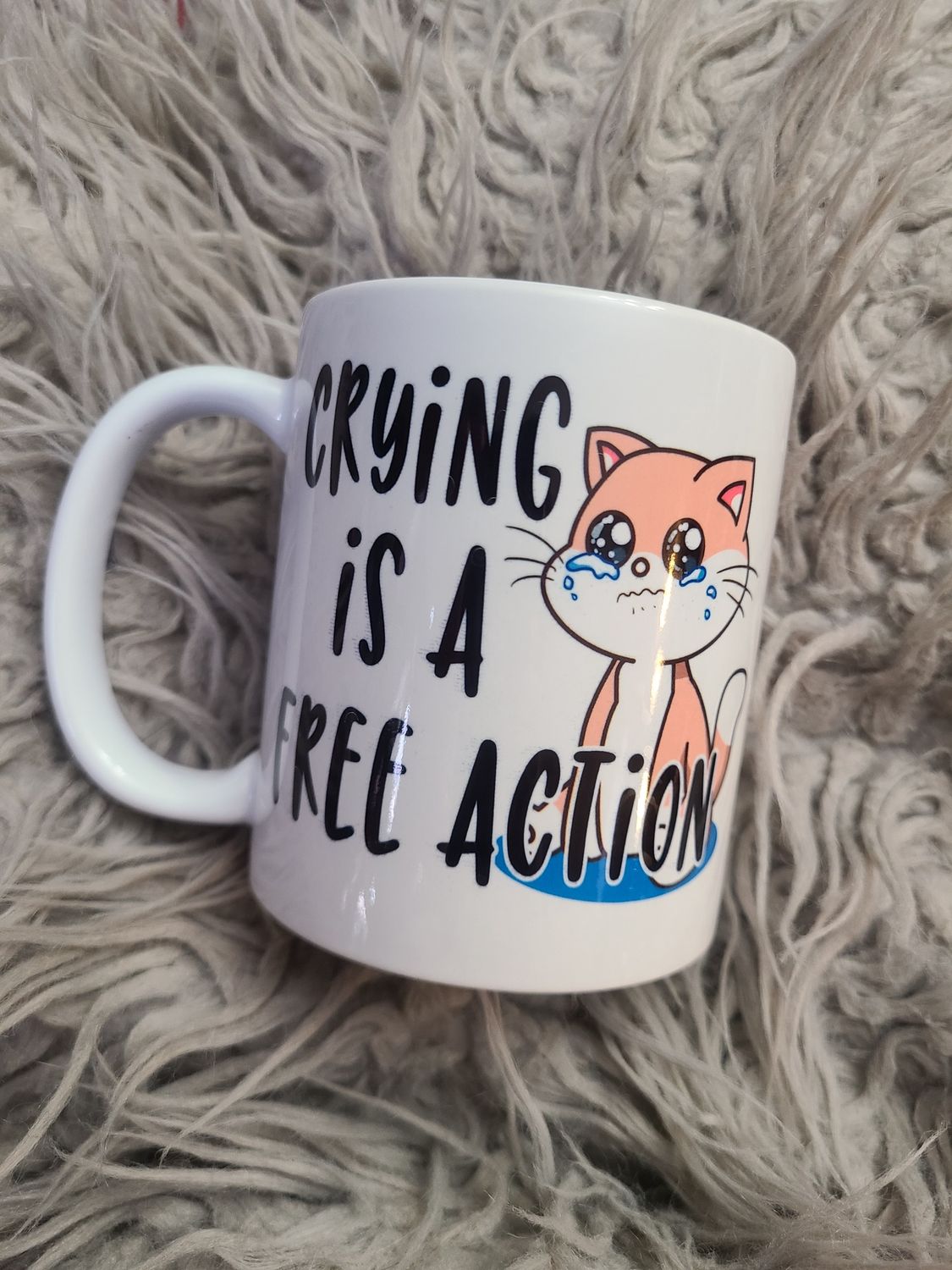 Mug- Crying is a Free Action